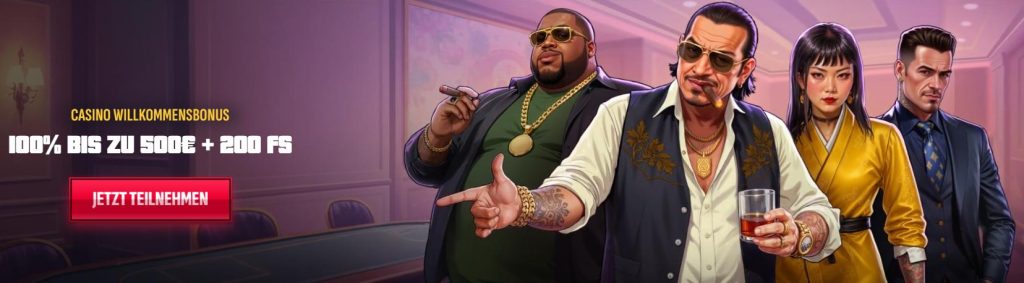 Mafia Casino WILLKOMMENSBONUS